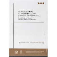 Image of Estudios sobre la argumentación jurídica principalista : bases para la toma de decisiones judiciales